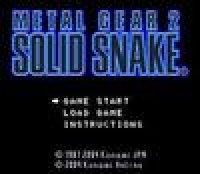 Metal Gear 2: Solid Snake