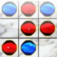 a Gem Tic Tac Toe - Morpion