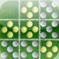 a Tennis vs Golf Tic Tac Toe - Morpion