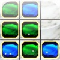 a Jewel Tic Tac Toe - Morpion