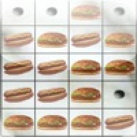 a Burger vs HotDog Reversi