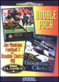 Double Pack: Joe Montana Football 3 / Double Clutch MD