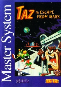 Taz in Escape from Mars