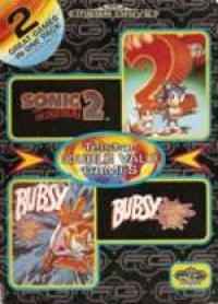 Telstar Double Value Games: Sonic the Hedgehog 2 / Bubsy