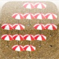 a Red Beach Umbrella Peg !