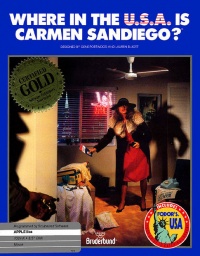 Where in the USA is Carmen Sandiego?