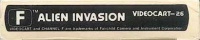 Videocart 26: Alien Invasion