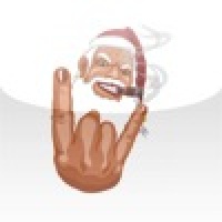 Slide Puzzle - Rockin Santa