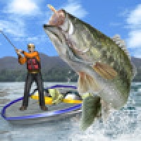 Bass Fishing 3D On The Boat