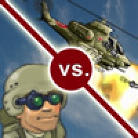 Fighter vs. Heli