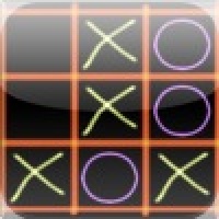a Glow Doodle Tic Tac Toe