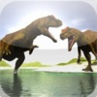Fighting Dinosaurs Slide Puzzle