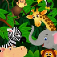 Jungle Animals Slide Puzzle