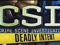 CSI: Deadly Intent (Xbox 360)