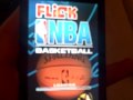 Flick NBA Basketball (iPhone/iPod)