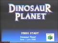 Dinosaur Planet (Nintendo 64)