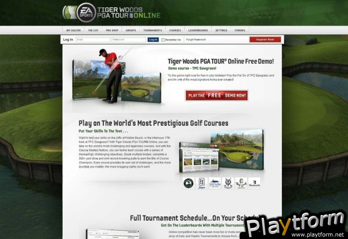 Tiger Woods PGA Tour Online (PC)