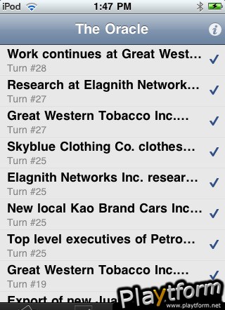 The Stock Market Game (iPhone/iPod)