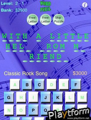Word Peril (iPhone/iPod)