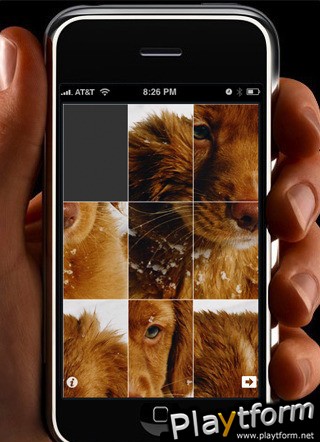 iPuzzle Pro - Puppy Version Slider Game (iPhone/iPod)