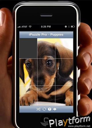 iPuzzle Pro - Puppy Version Slider Game (iPhone/iPod)