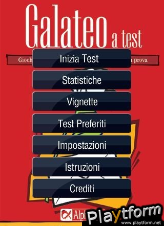 Galateo Test (iPhone/iPod)