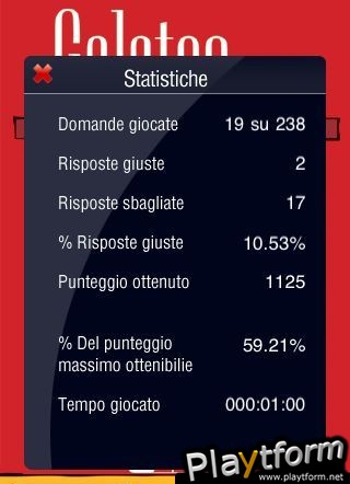 Galateo Test (iPhone/iPod)