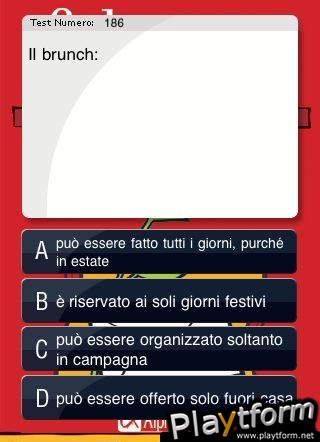 Galateo Test (iPhone/iPod)