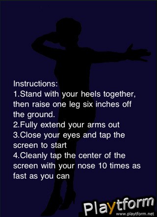 Sobriety Test (iPhone/iPod)