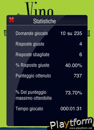 Vino Test (iPhone/iPod)