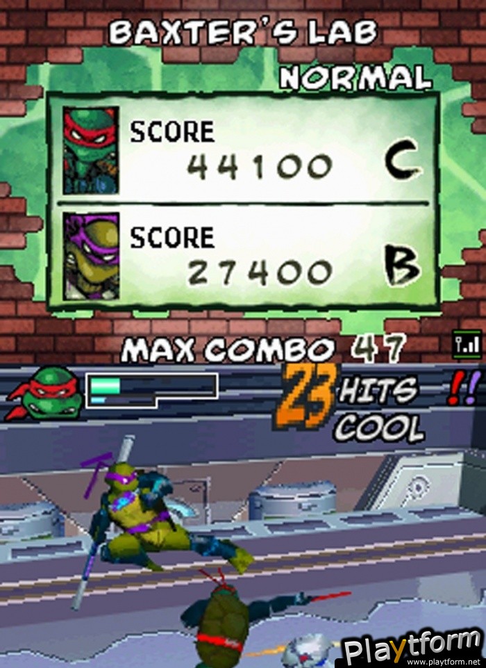 Teenage Mutant Ninja Turtles: Arcade Attack (DS)