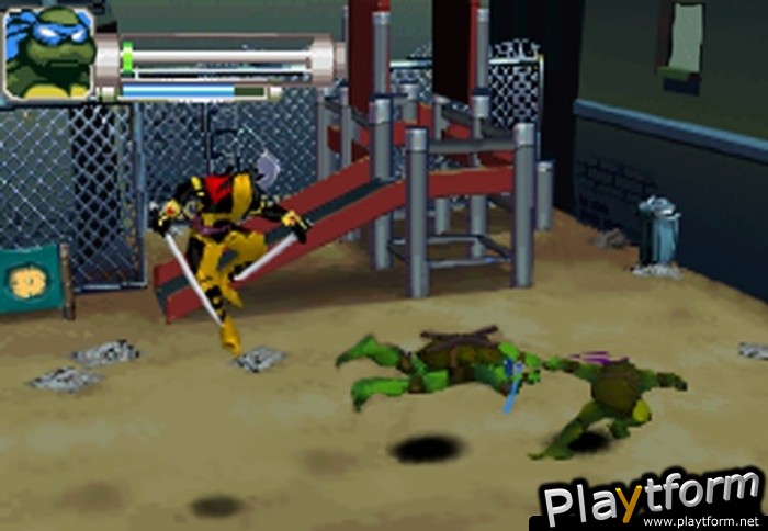 Teenage Mutant Ninja Turtles: Arcade Attack (DS)