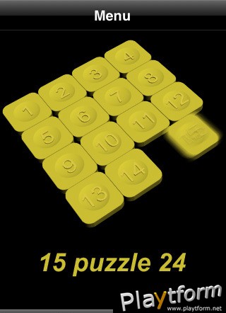 15 puzzle 24 (iPhone/iPod)
