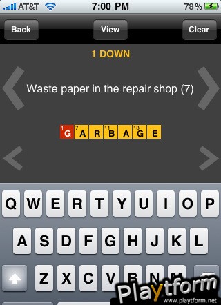 The Hindu Crossword (iPhone/iPod)