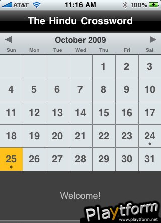 The Hindu Crossword (iPhone/iPod)