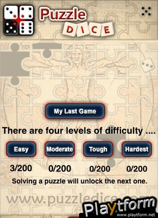 Puzzle Dice (iPhone/iPod)