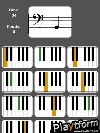 Sheet Music Trainer Piano Bass (iPhone/iPod)