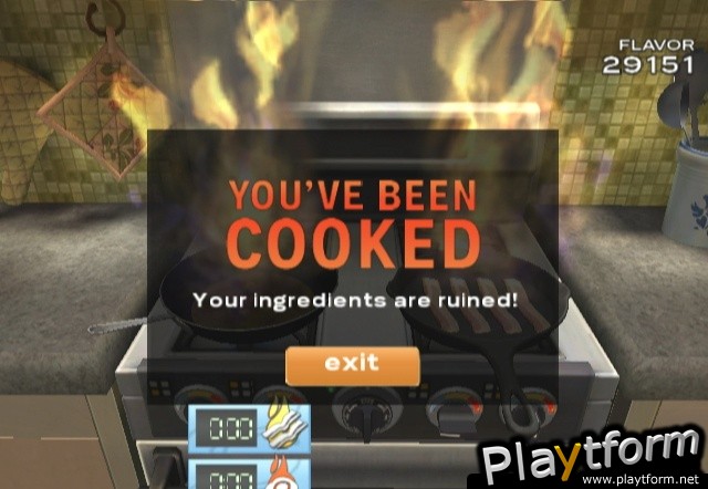 Food Network: Cook or Be Cooked (Wii)