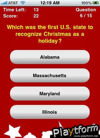 Yuletide Trivia (iPhone/iPod)