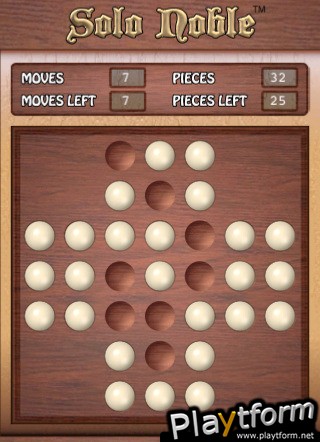 Solo Noble - Peg Solitaire (iPhone/iPod)