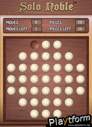 Solo Noble - Peg Solitaire (iPhone/iPod)