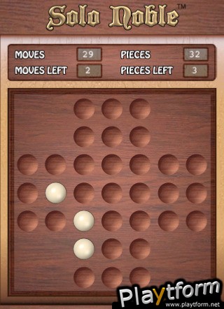 Solo Noble - Peg Solitaire (iPhone/iPod)