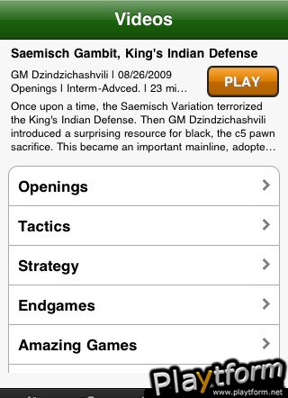 Chess.com - Play. Learn. Share. (iPhone/iPod)
