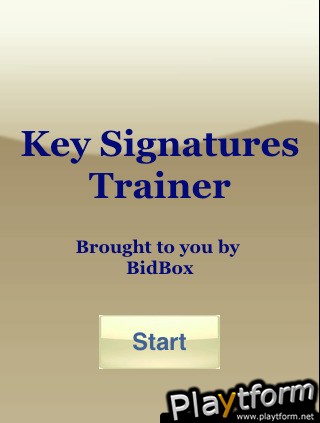 Music Key Signature Trainer (iPhone/iPod)