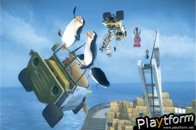 Dreamworks Madagascar Kartz (Wii)