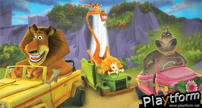 Dreamworks Madagascar Kartz (Wii)