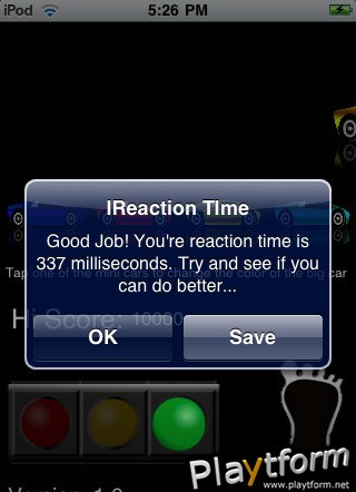 IReactionTime (iPhone/iPod)