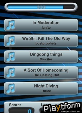 MusicQuiz - How well do you know your favorite music? (iPhone/iPod)