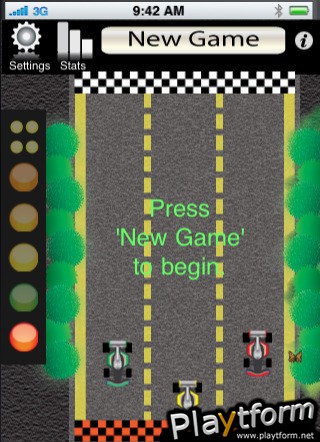 SwipeSpeed I - The Drag Racing Game for Fast Fingers (iPhone/iPod)