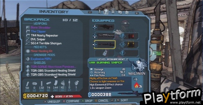 Borderlands (PlayStation 3)